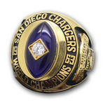 1963 San Diego Chargers World Championship Ring