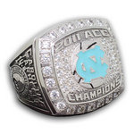 2011 North Carolina Tar Heels ACC Elite 8 Basketball Championship Ring