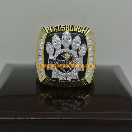 2005 Super Bowl XL Pittsburgh Steelers Championship Ring