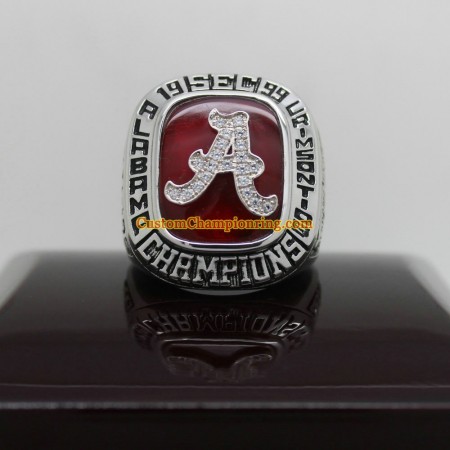 1999 Alabama Crimson Tide SEC Championship Ring