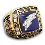1994 San Diego Chargers American Football Championship Ring
