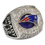2017 New England Patriots American Football Championship Ring