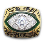 1968 Super Bowl III New York Jets Championship Ring
