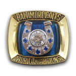 1970 Super Bowl V Baltimore Colts Championship Ring